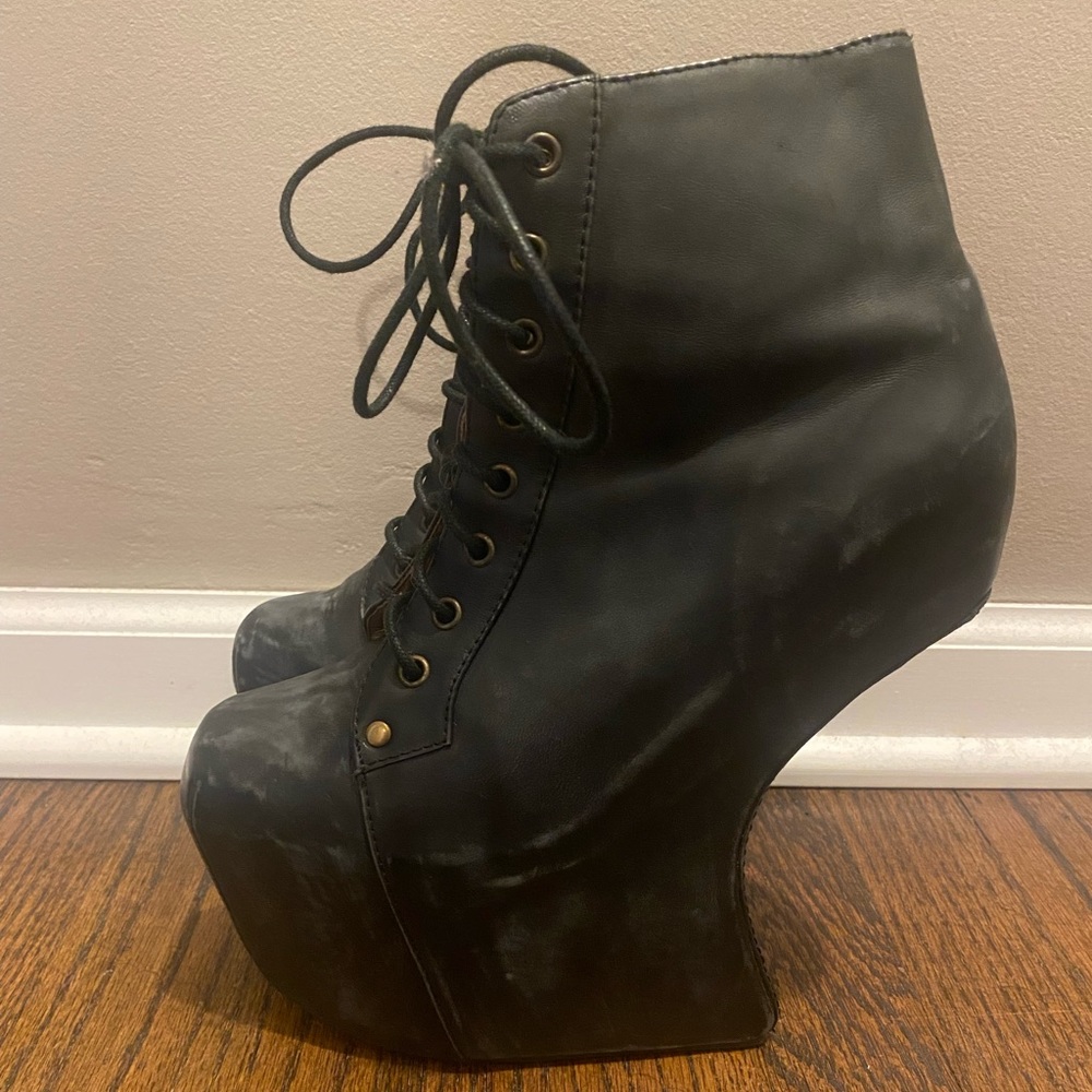 jeffery campbell heeless shoes